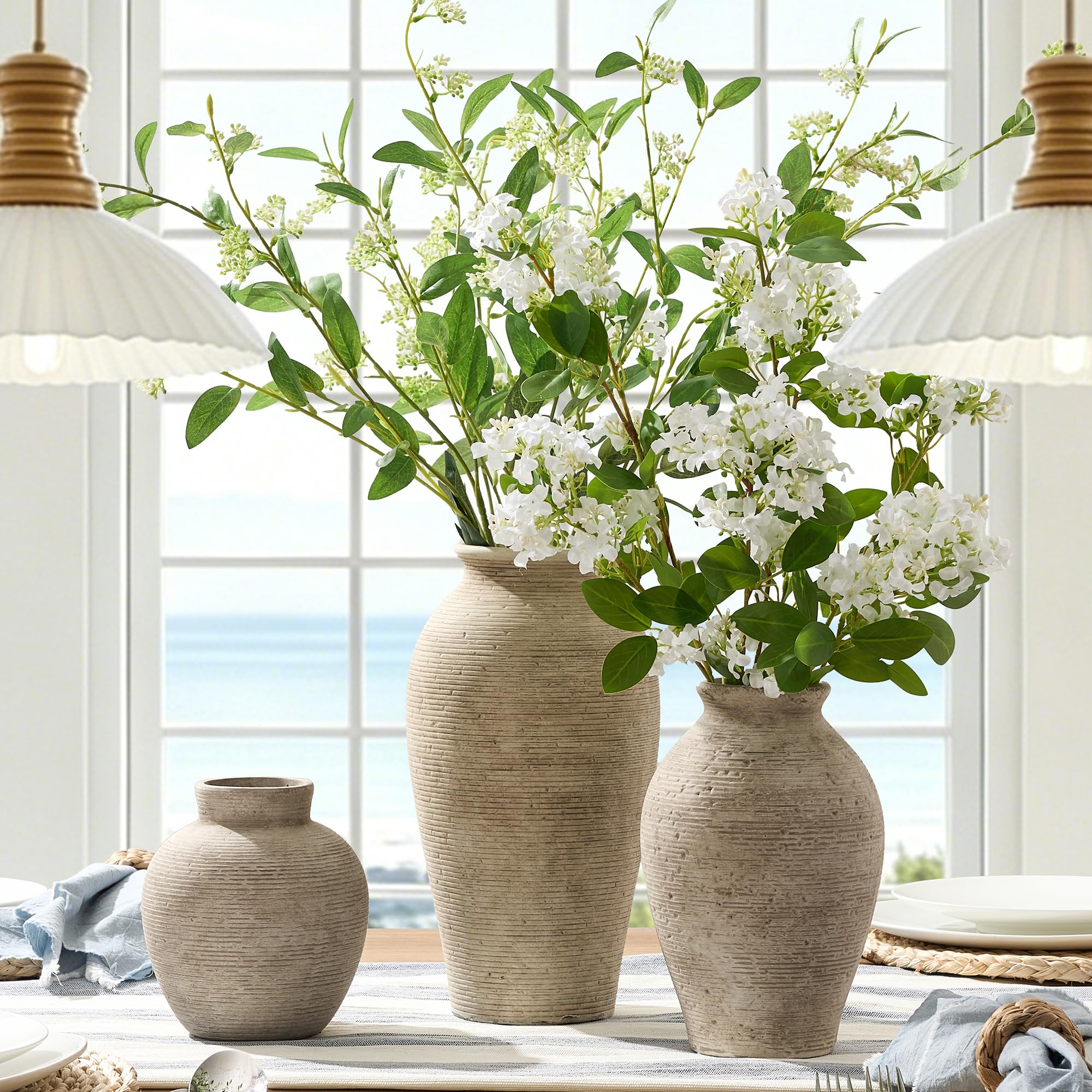 Vanselia intérieur étanche du vase permettant d'ajouter de l'eau