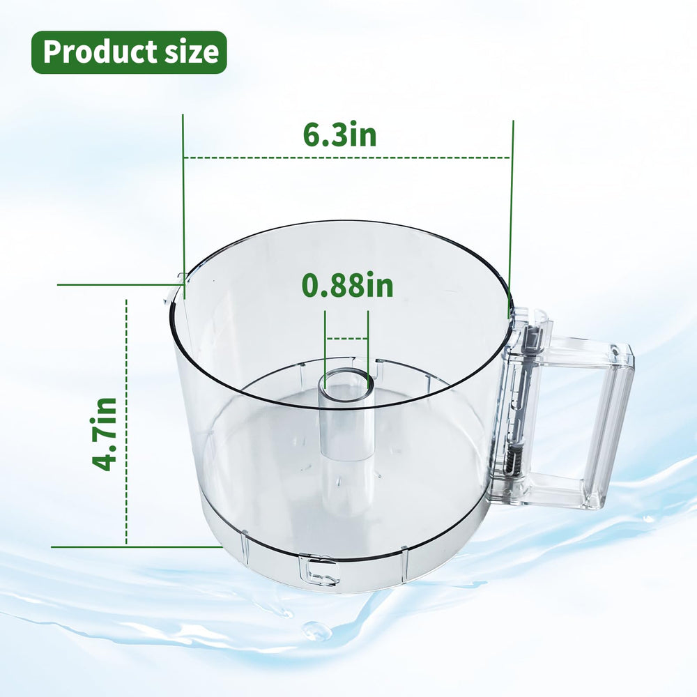 Vanshly bol comparaison taille avec cuillère pour visualiser capacité 7 cups