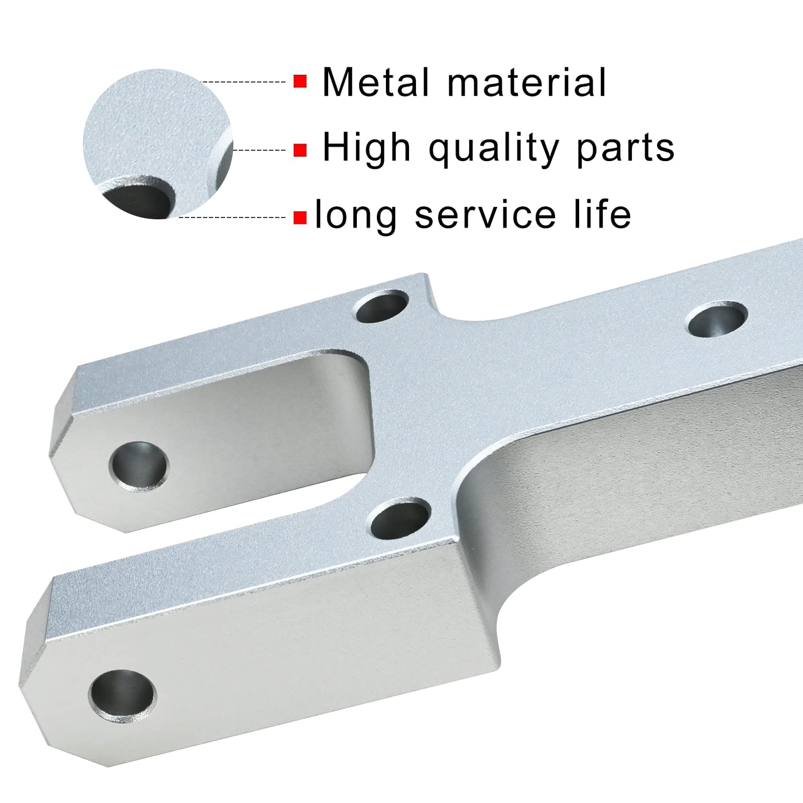 Vanshly clevis mount métallique, connexion moteur fiable pour mouvement fluide