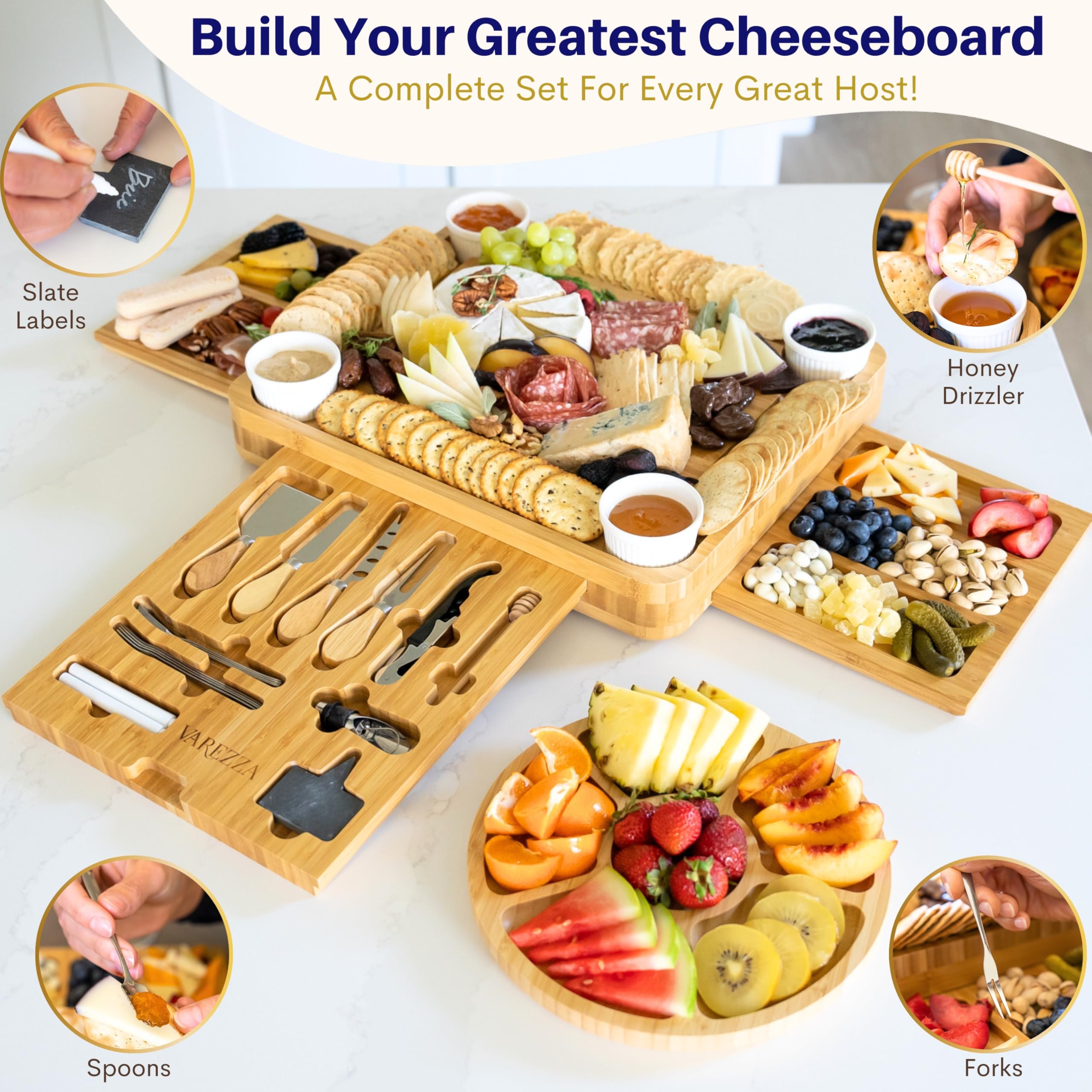 VAREZZA planche montrée à l'échelle avec une main pour visualiser taille