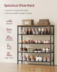 VASAGLE plateau supérieur utilisé pour clés et décor, multiplie l'usage
