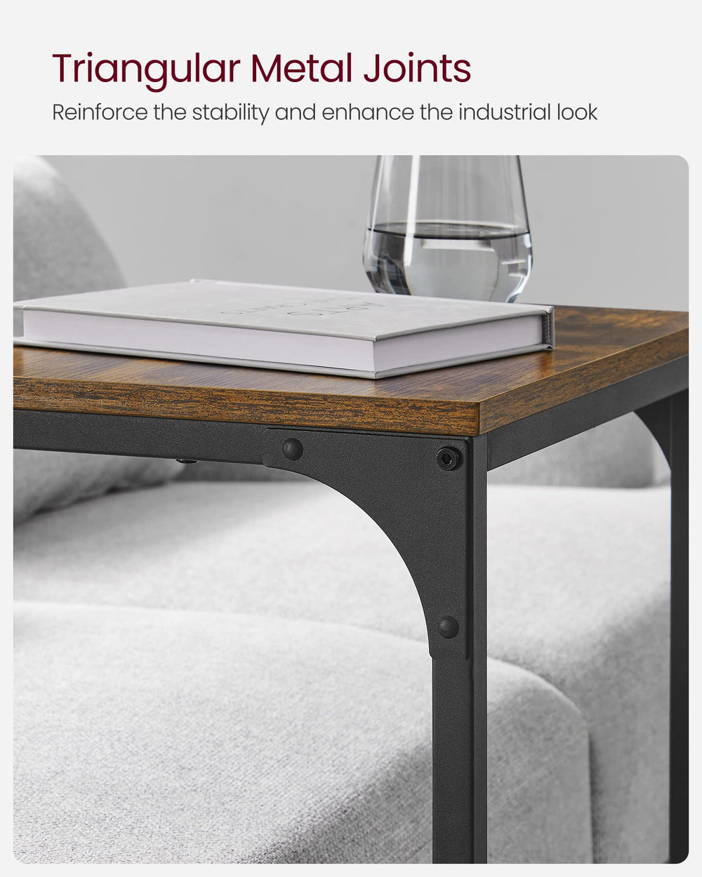 VASAGLE table supportant une plante décorative pour mise en valeur