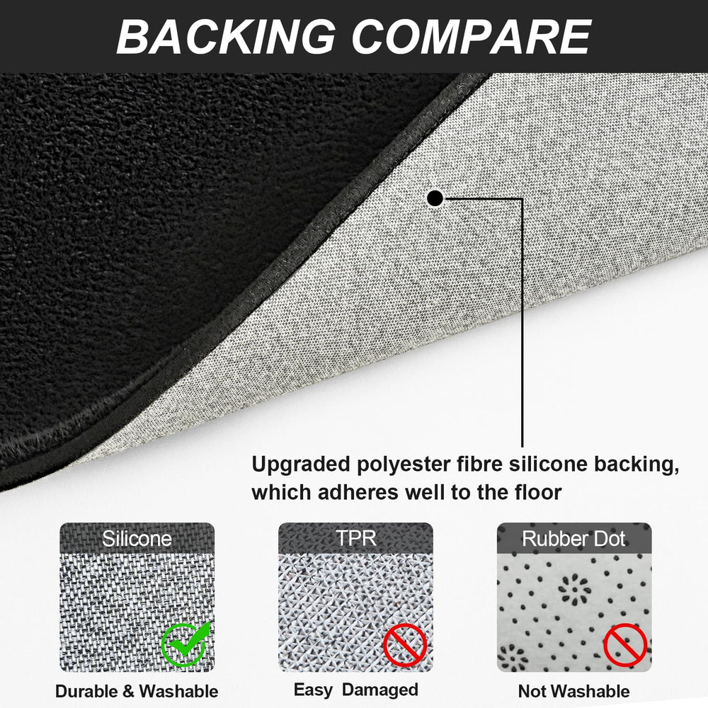 Détail des bords Vasofe renforcés pour durabilité et zéro effilochage