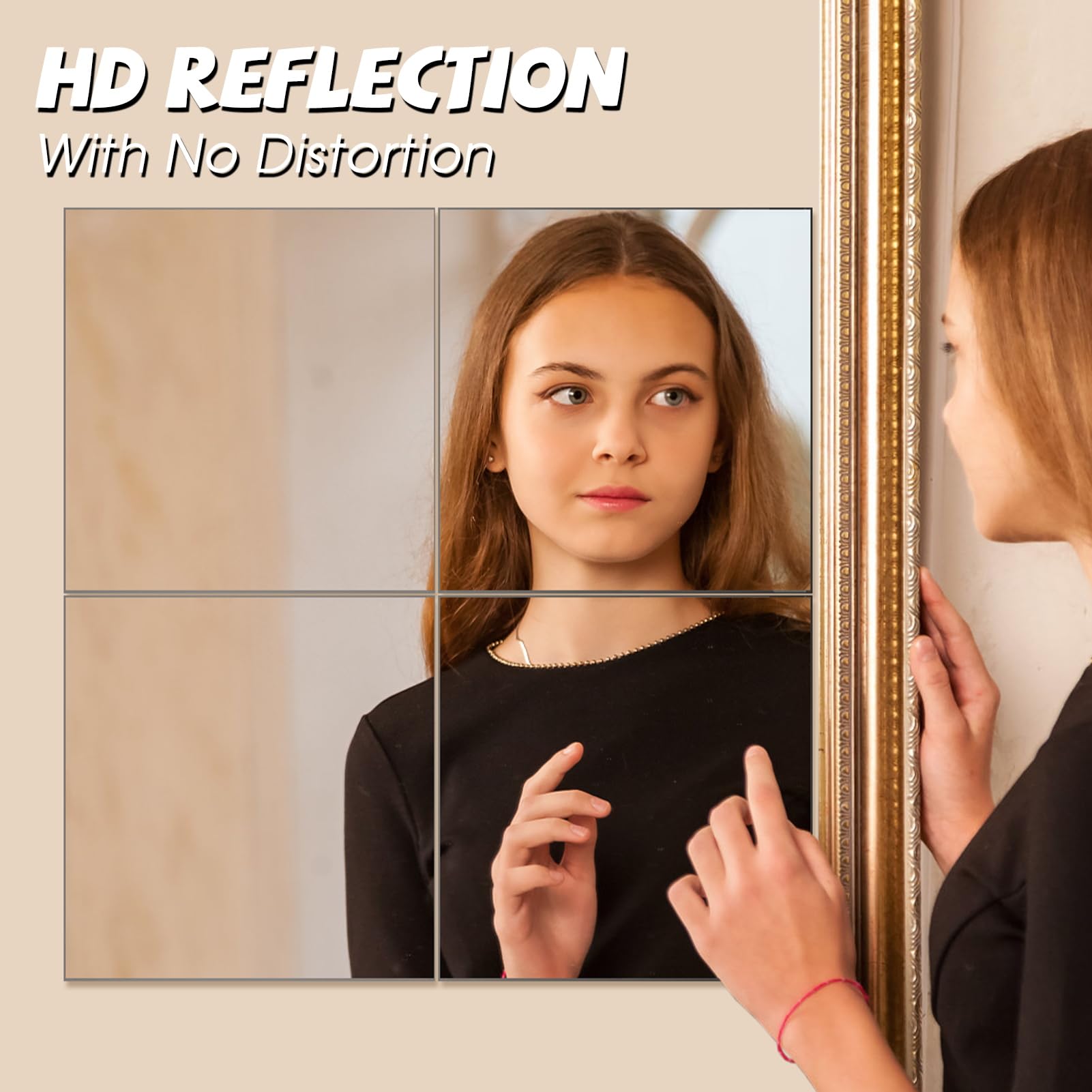 VASUHOME miroir utilisé en salle de sport pour vérifier posture et mouvements