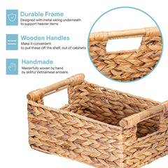 VATIMA panier en usage salle de bain pour organiser cosmétiques