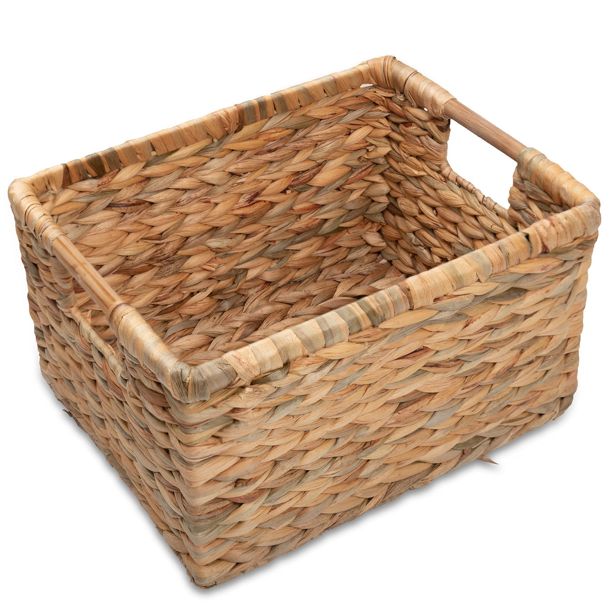 VATIMA panier face posé sur surface, rangement soigné