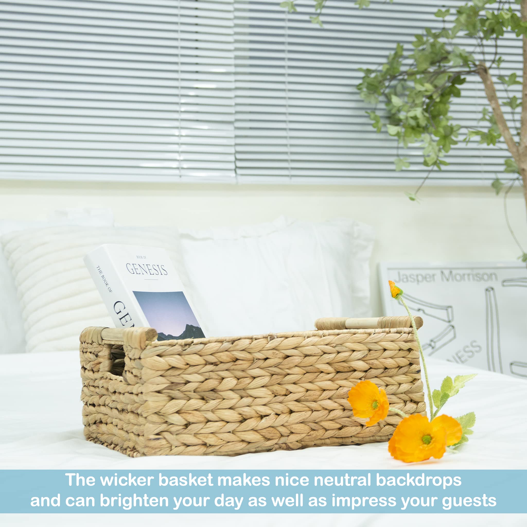 VATIMA panier dans salle de bain optimisant rangement esthétique