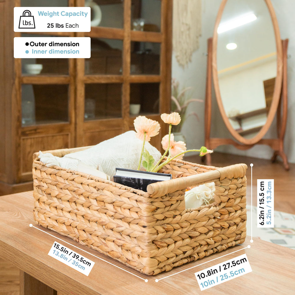 VATIMA poignées en bois pour transport facile et confortable