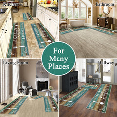 Vaukki tapis gros plan montrant le motif boho et finition durable