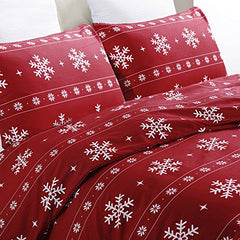 Vaulia housse sur lit stylisé décor de Noël pour inspiration chambre
