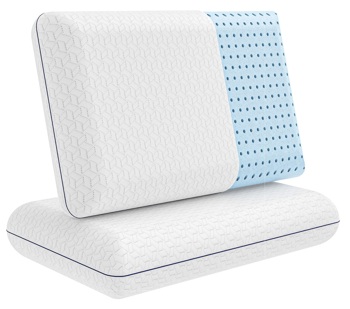 Vaverto oreiller pack avant packaging montrant un design professionnel et pratique