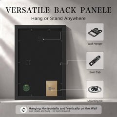 VCK cadre 11x17 plexiglas gros plan protégeant l’affiche sans reflet