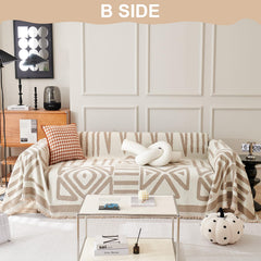VClife détail motif aztec plaid ajoutant caractère décoratif