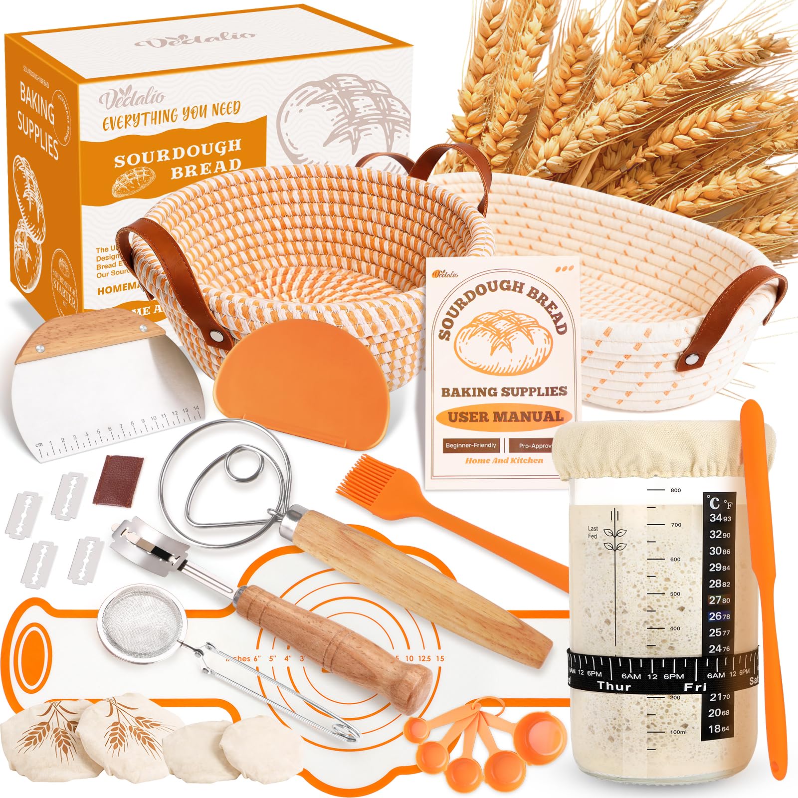 VEDALIO coffret complet face avant montrant tous les outils pour gagner du temps