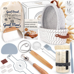 VEDALIO panier rond de fermentation montrant tenue et motif de croûte