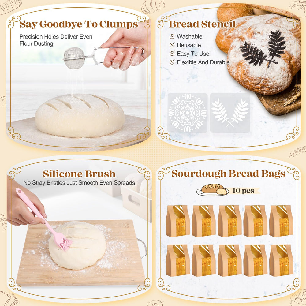 VEDALIO panier rotin ovale avec pâte pour maintien de la forme et esthétique