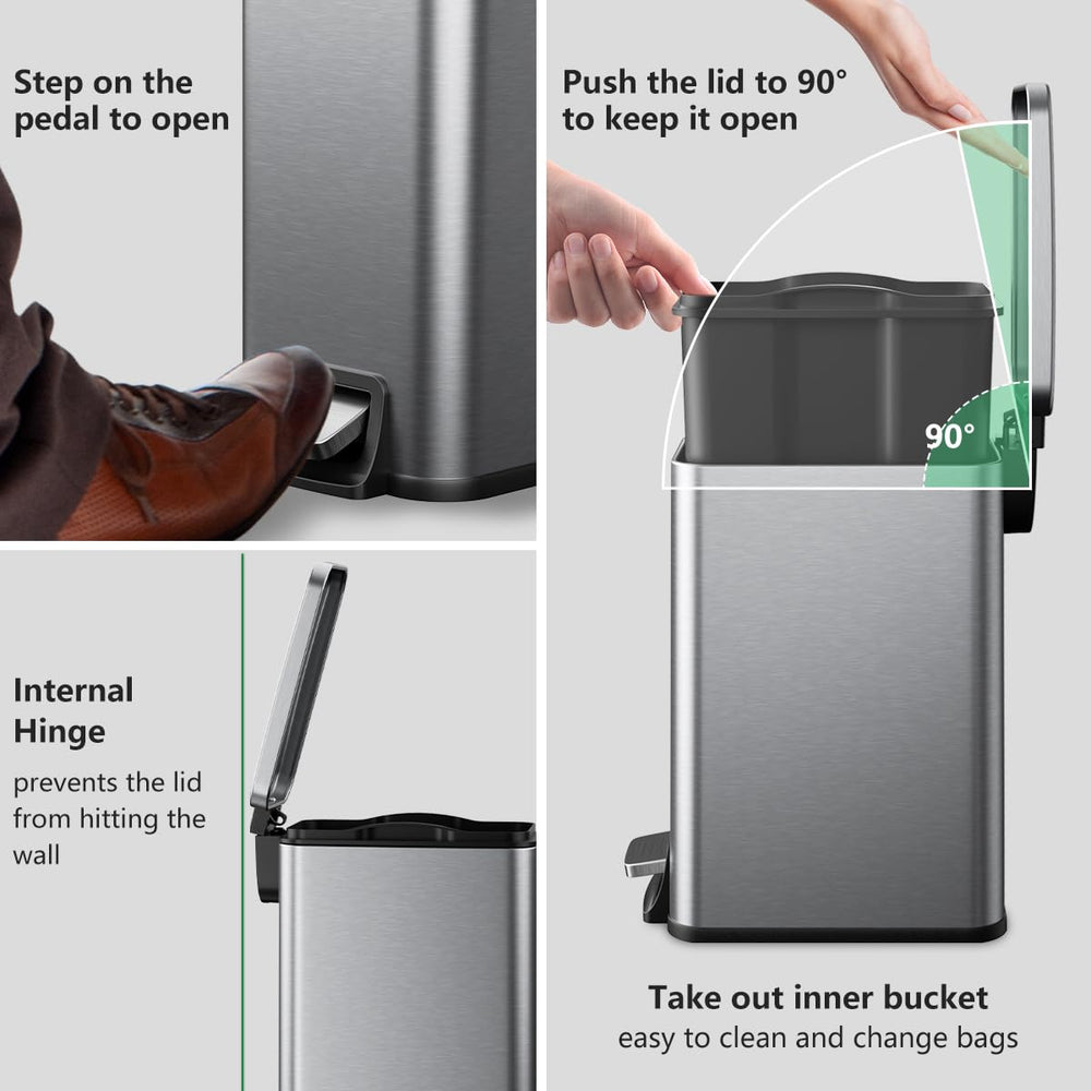 Veelesa pédale robuste usage mains libres durable et silencieux