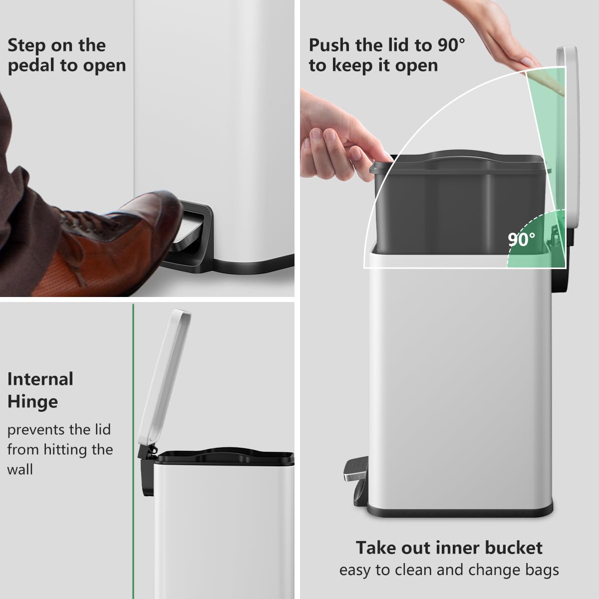 Veelesa pédalier robuste action lisse et usage mains libres