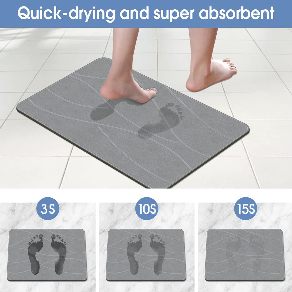 VEELOIM tapis en usage sous des pieds mouillés, maintien et sécurité