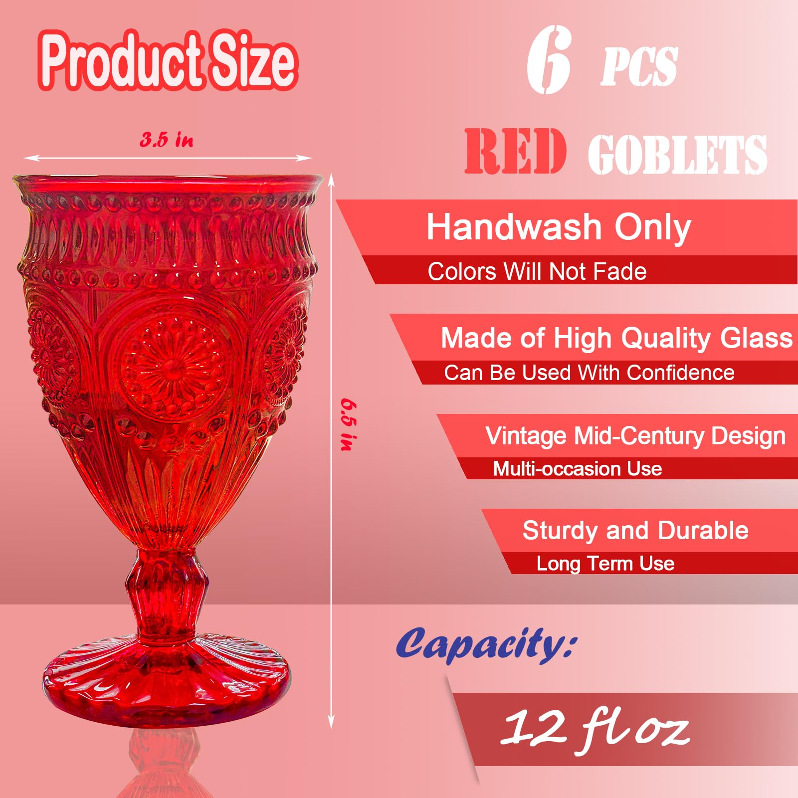 Veiuwa gros plan texture verre rouge qualité et finition lisse