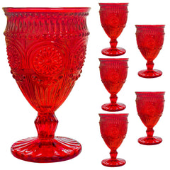 Veiuwa goblet face packaging montrant design rouge et élégance