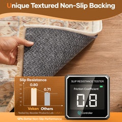 Veken dessous en silicone à motif assurant adhérence au sol