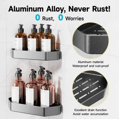 Veken gros plan aluminium montrant texture antirouille durable