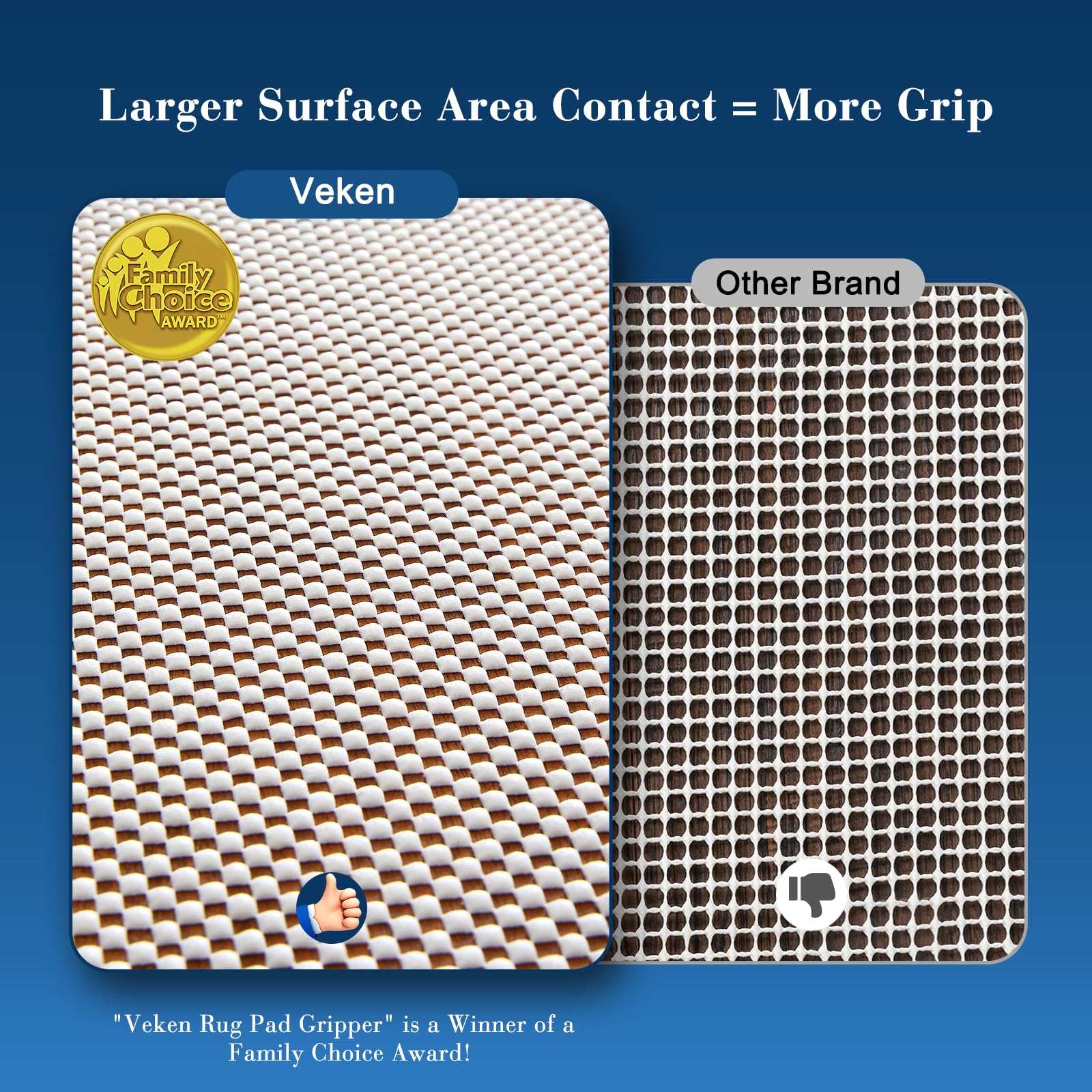 Veken gros plan sur la texture en maille, adhérence durable