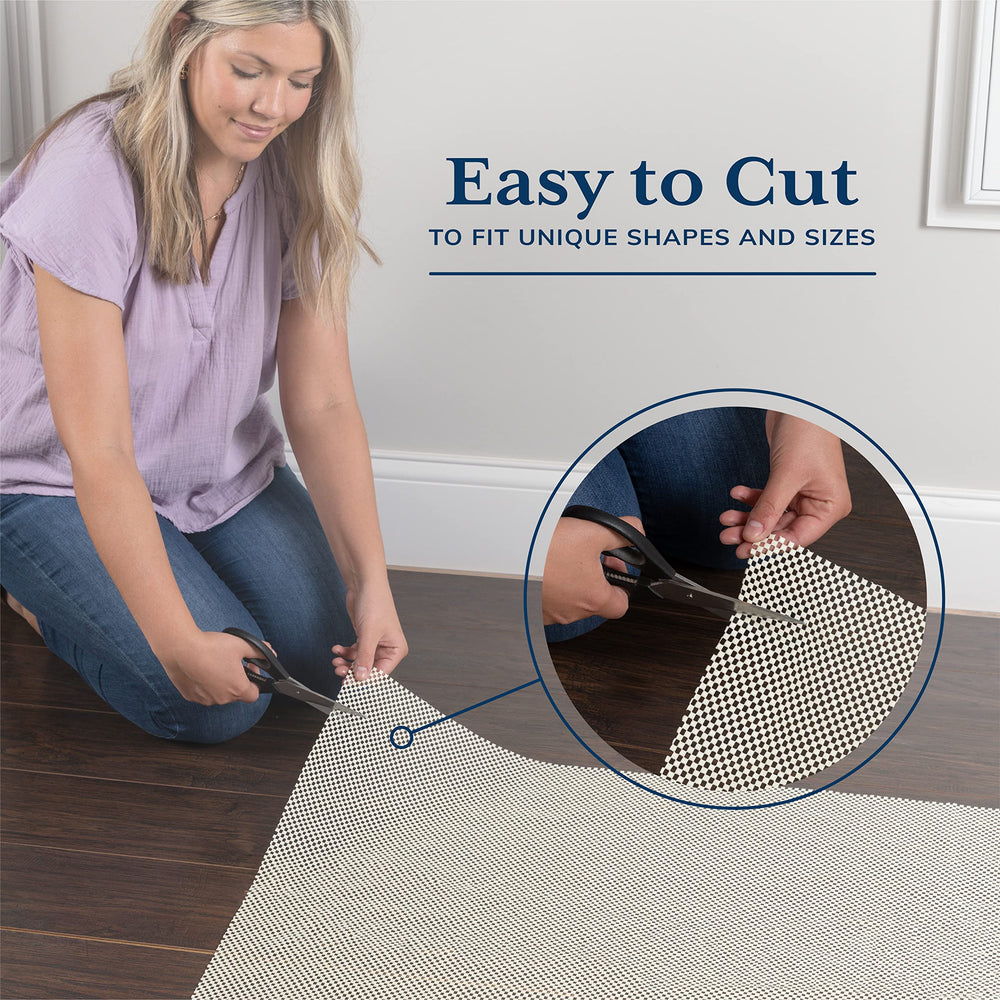 Veken tapis découpé aux ciseaux adapté aux dimensions du client