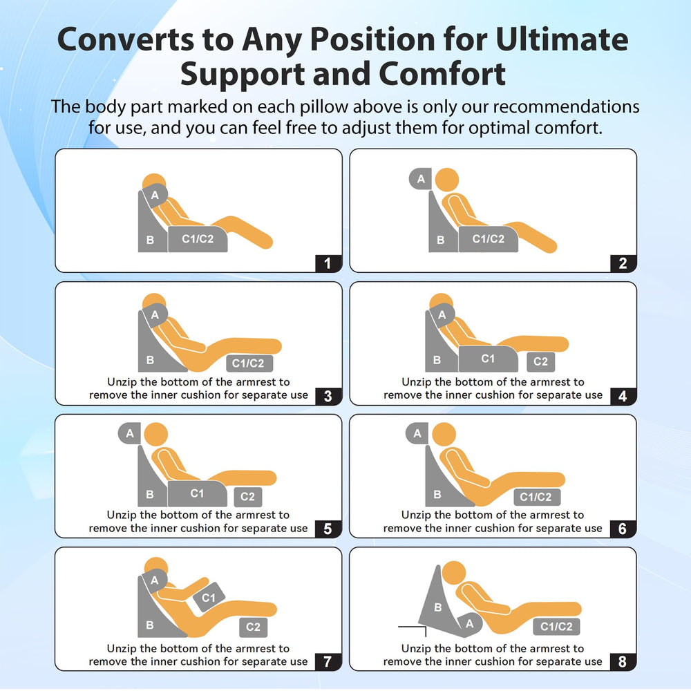 Velorose coussin posé sur lit pour comparaison de taille et échelle
