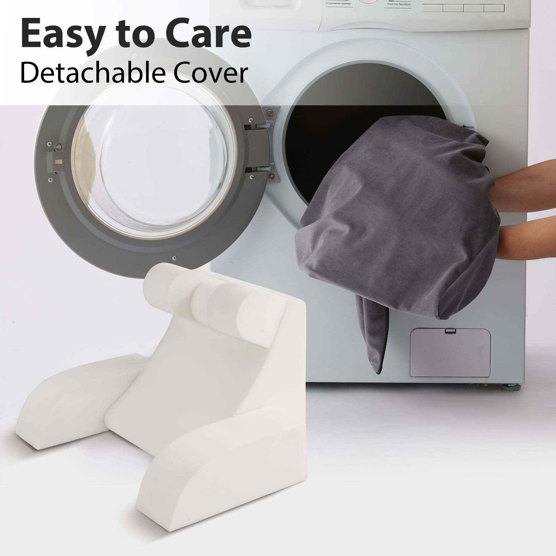 Velorose coussin utilisé au lit par une personne lisant, posture stable
