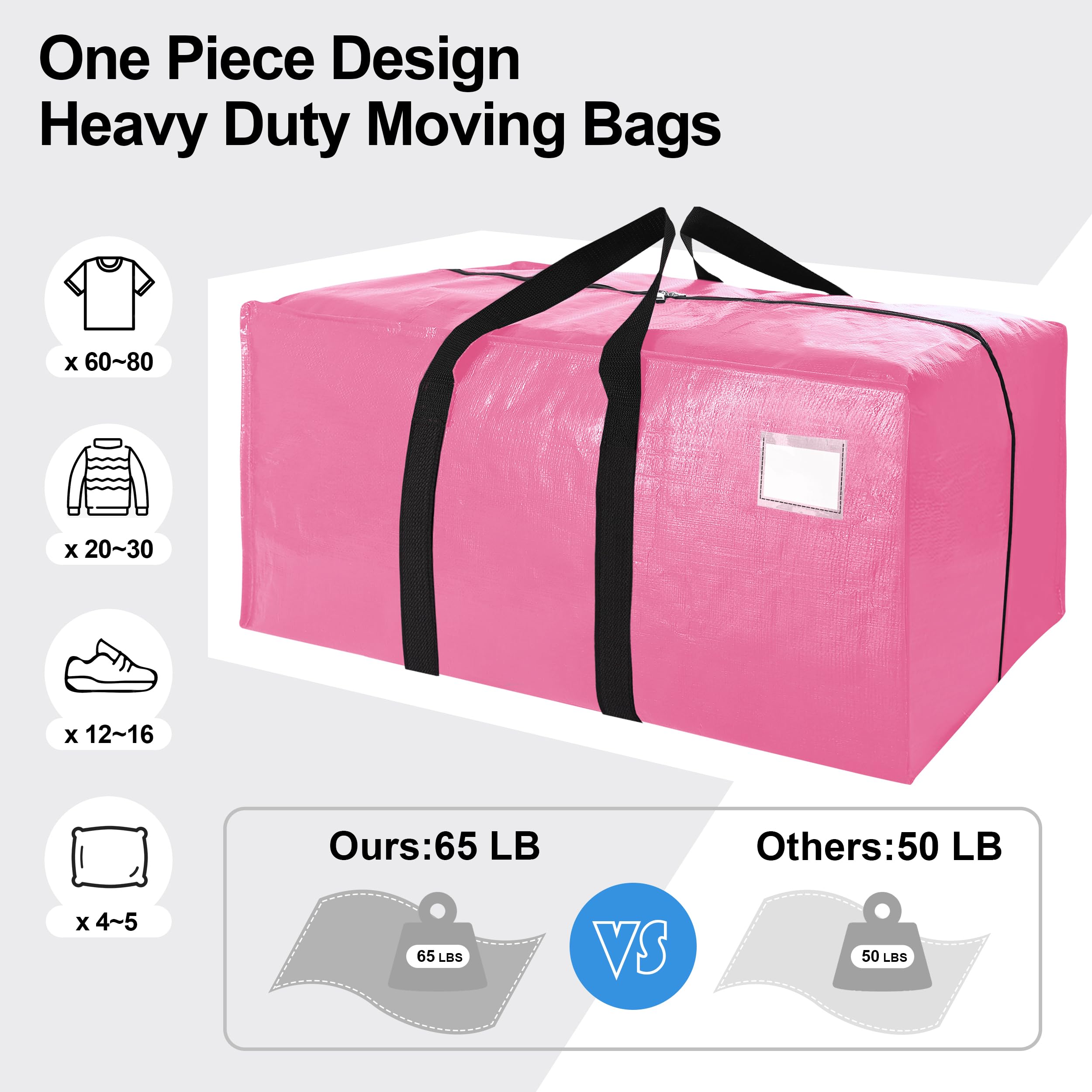 VELVETSURE sacs chargés pendant un déménagement facilitant transport