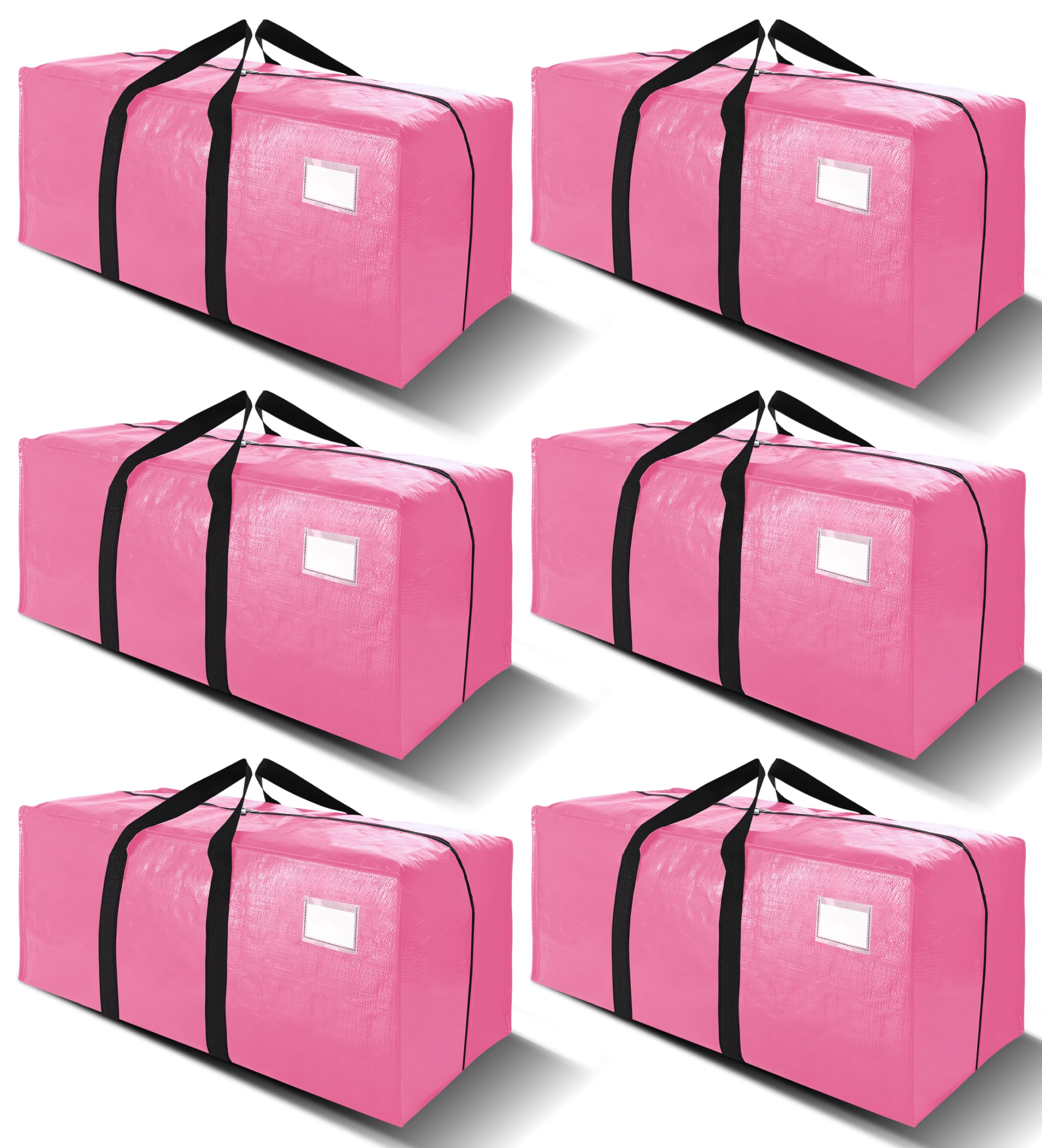 VELVETSURE face avant du sac rose montrant capacité et fermeture sécurisée