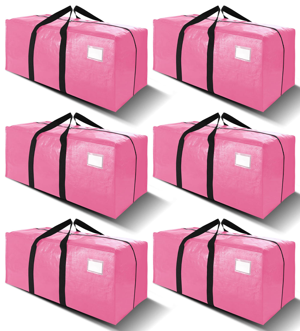 VELVETSURE face avant du sac rose montrant capacité et fermeture sécurisée