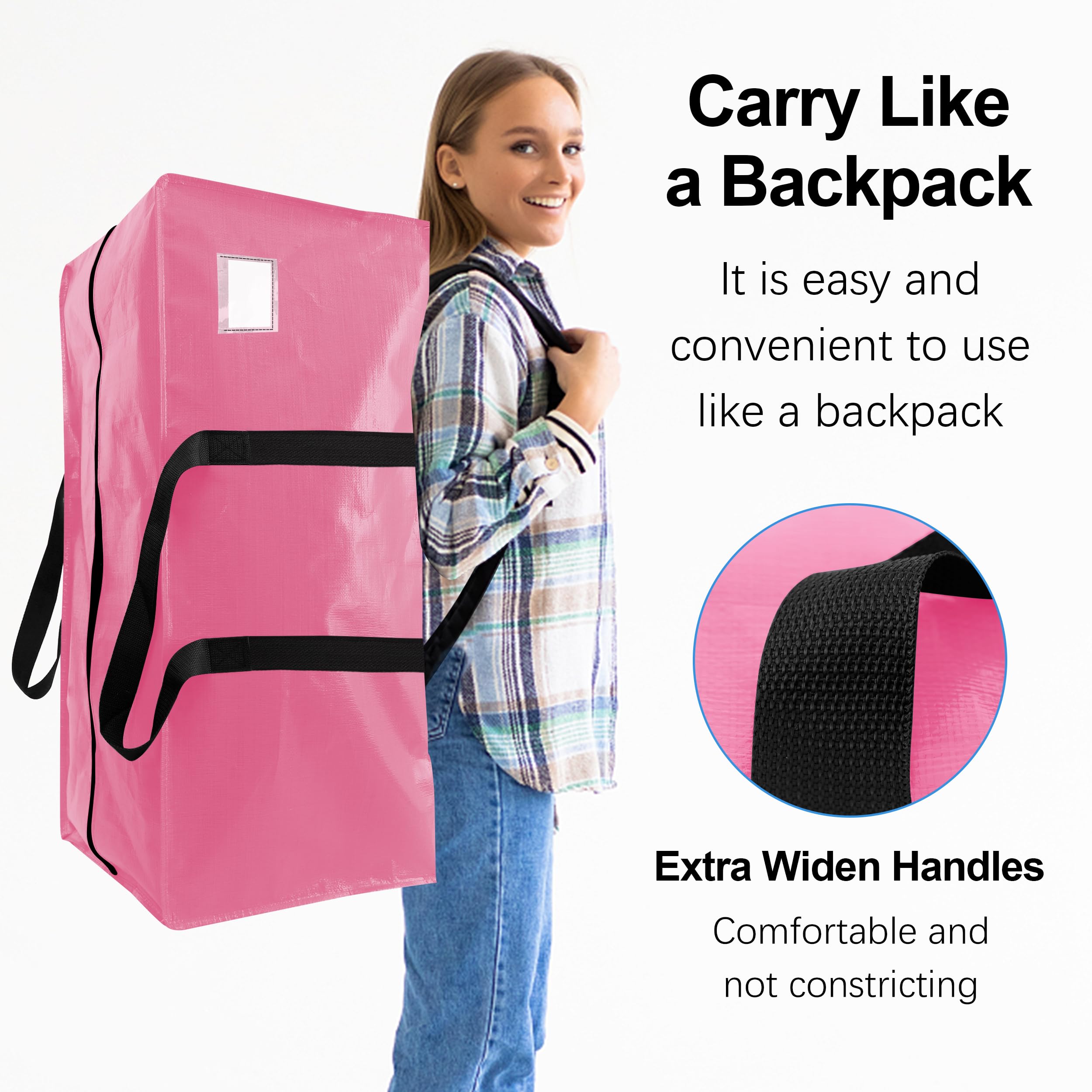 VELVETSURE sac plié à plat pour rangement compact et gain d'espace