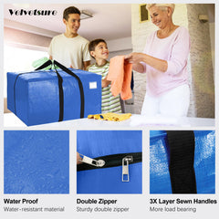 VELVETSURE sac porté en mode sac à dos, bretelles confortables pour transport mains libres
