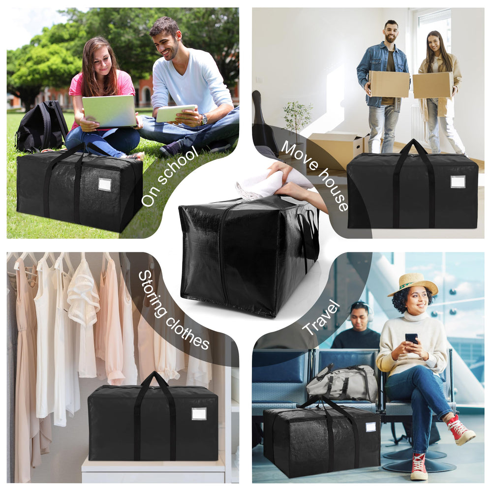 VELVETSURE sacs pliés à plat pour rangement compact et gain d'espace