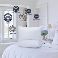Vendare garnissage duvet et plumes détail soutien durable