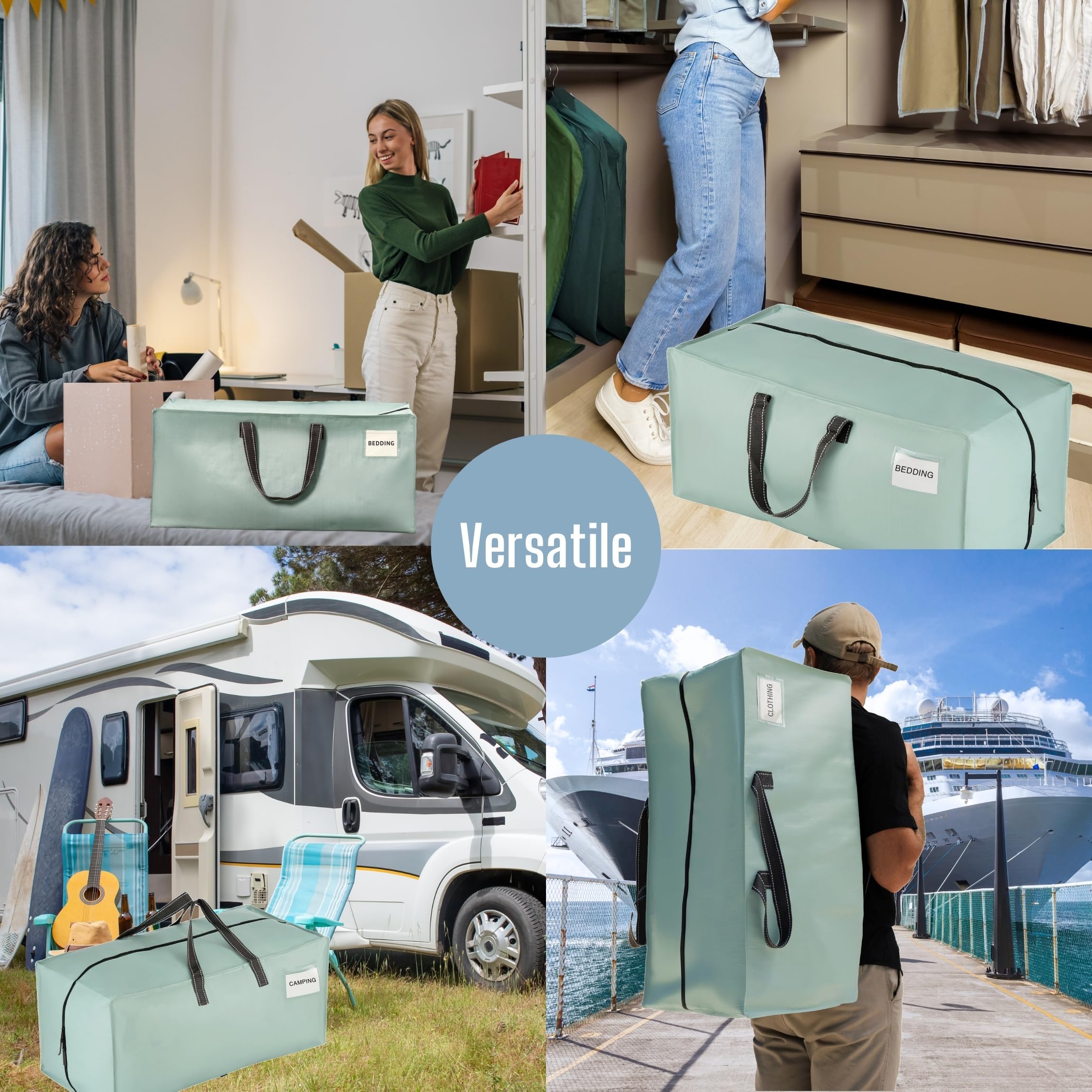 VENO comparaison taille avec valise illustrant volume extra
