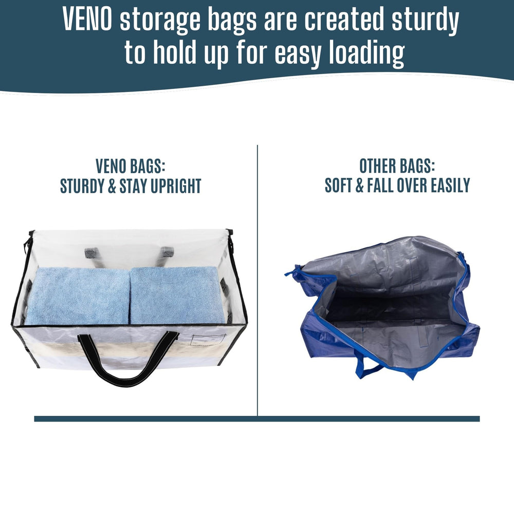 VENO sac plié à plat pour rangement compact et économie d'espace