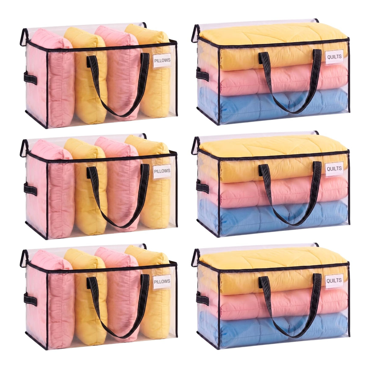 VENO sac devant emballage montrant le lot de 6 et protection pratique
