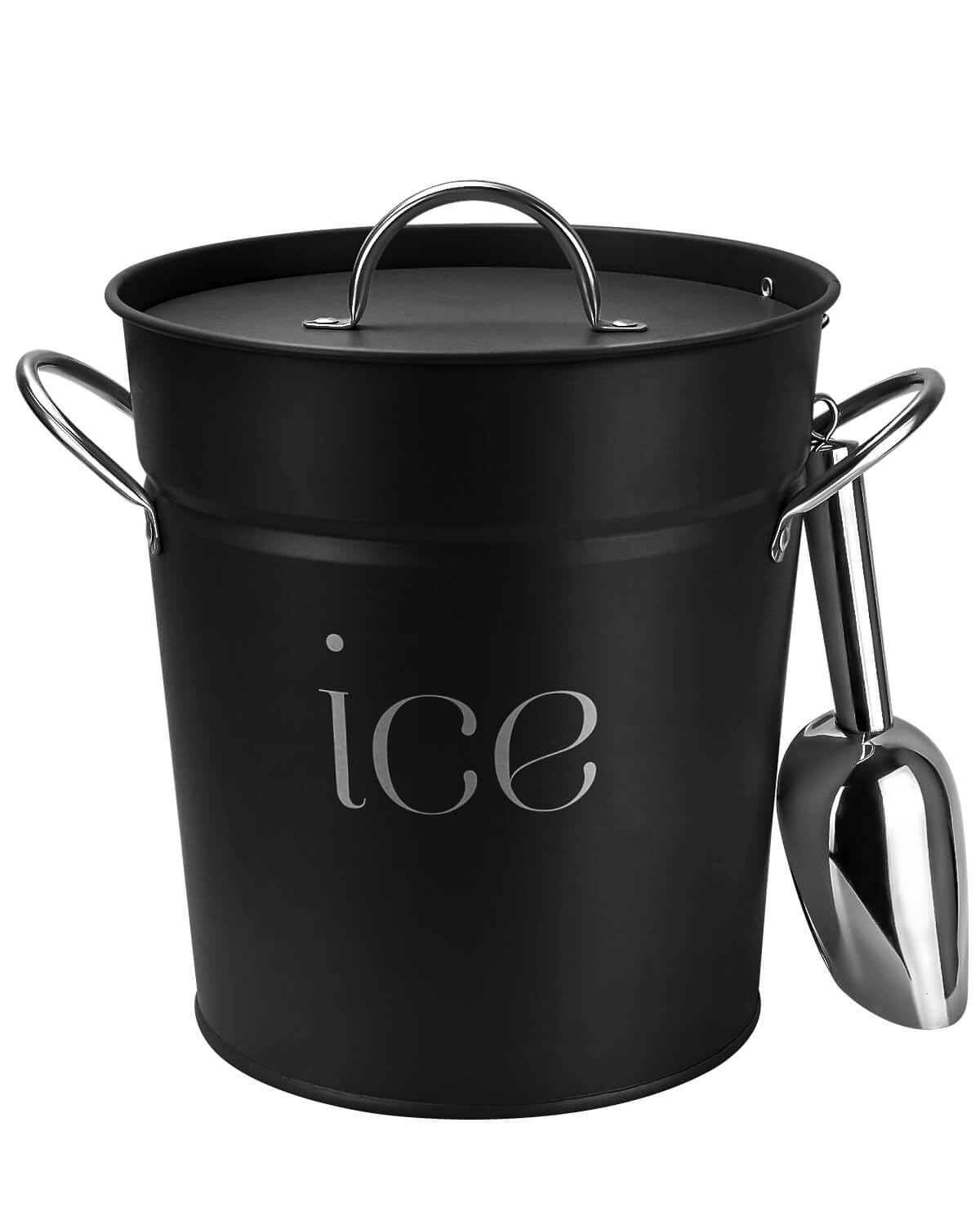 vensovo seau à glace face avant noir élégant pour service rapide