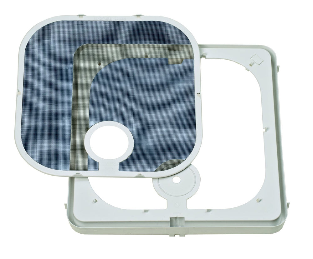 Ventline grille BVC0573-31 face avant Birch White, remplacement esthétique