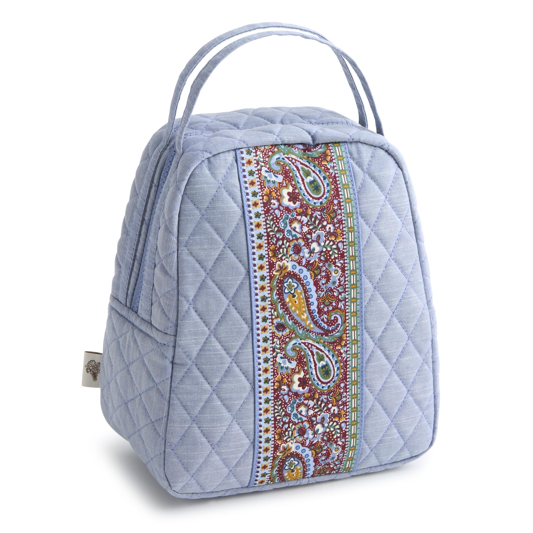 Vera Bradley gros plan matelassage en coton premium pour confort et style