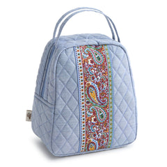 Vera Bradley gros plan matelassage en coton premium pour confort et style