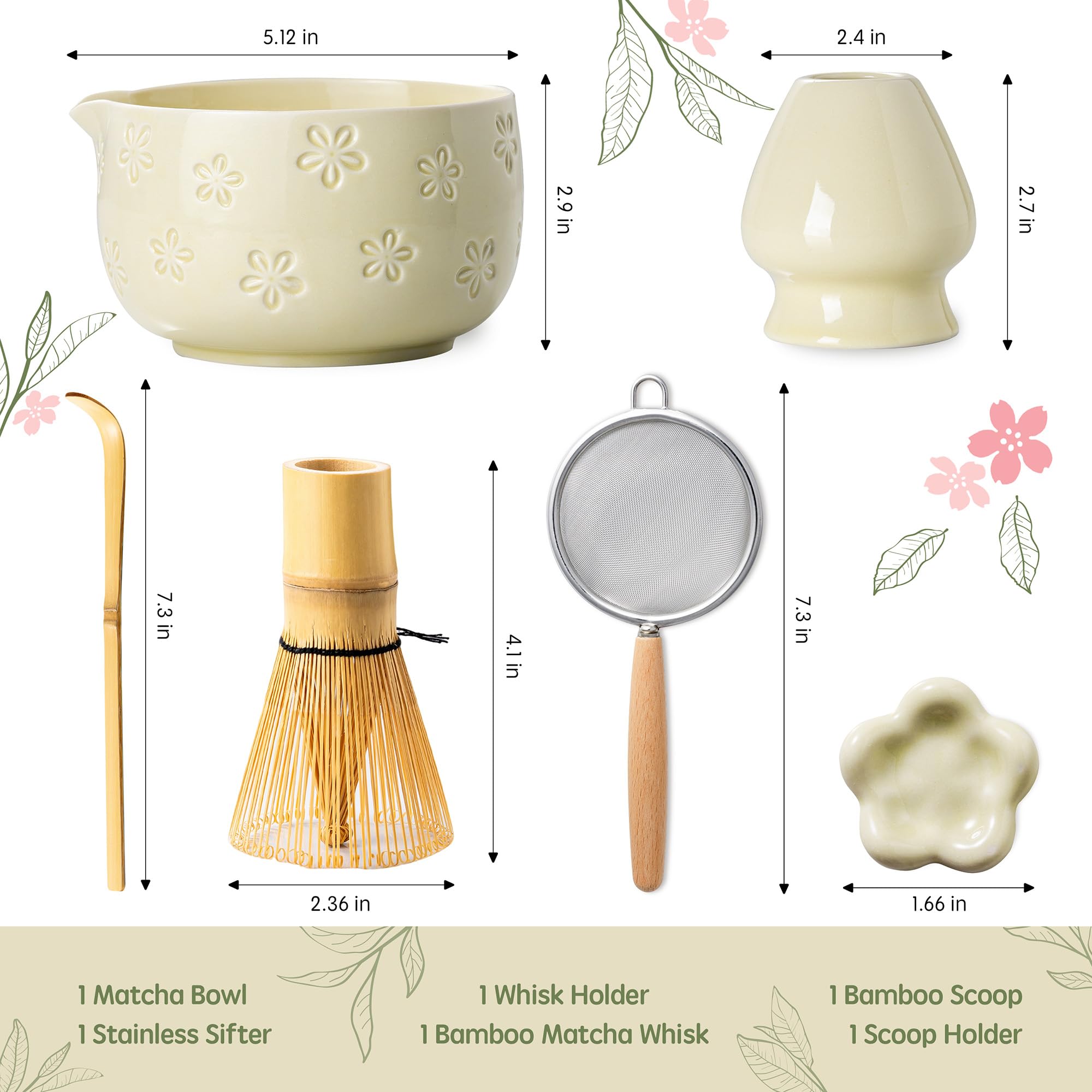Veraelle ensemble sur table cuisine prêt à préparer matcha rapidement