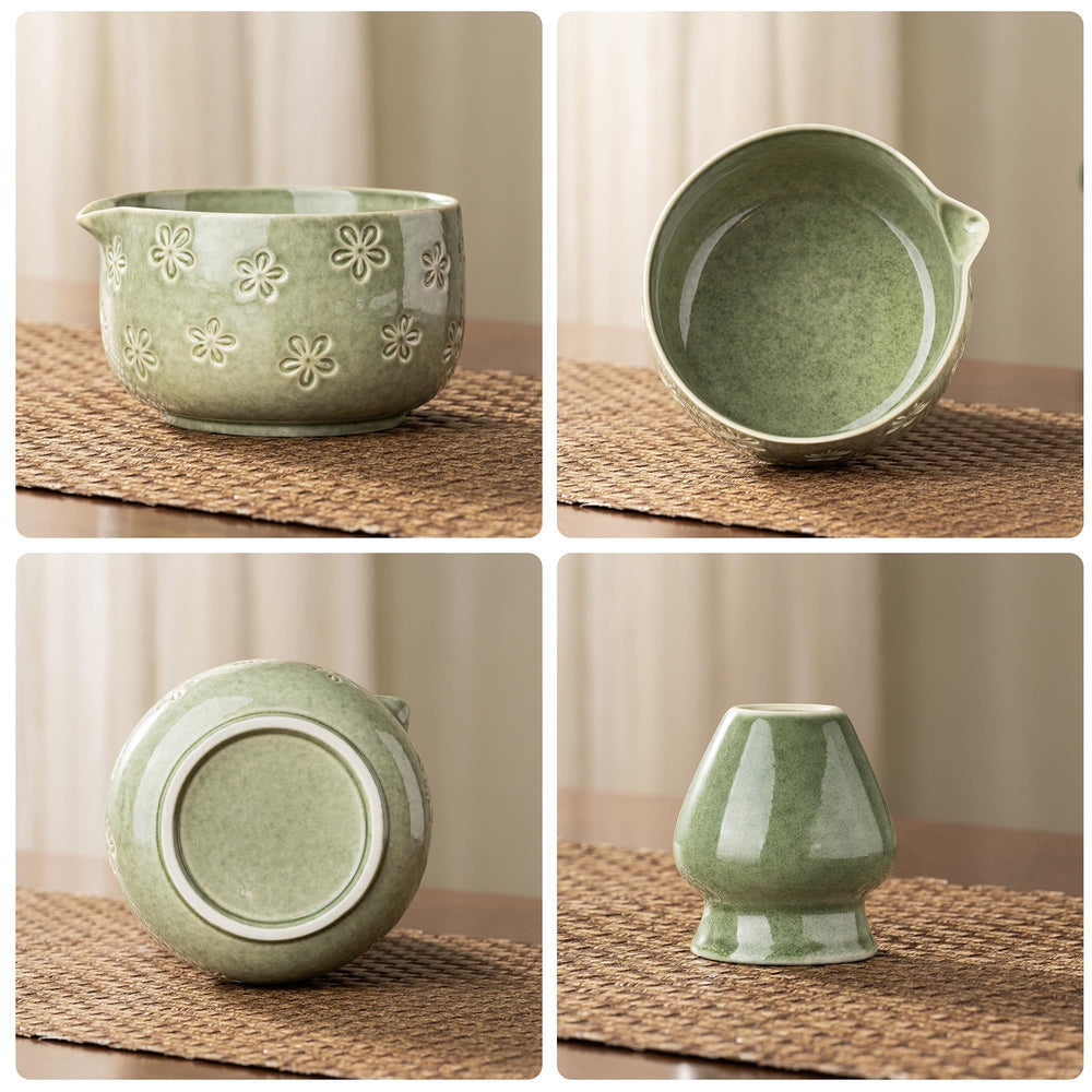 Veraelle préparation de matcha en action, texture onctueuse et sans grumeaux