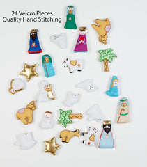 Vermont Christmas Company détail des poches et velcro, coutures renforcées pour longue durée