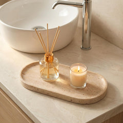 VEROBELL plateau en usage salle de bain organise parfums et soins efficacement