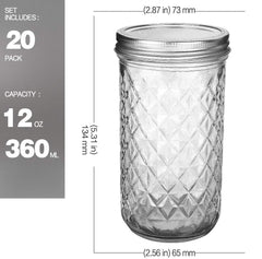 VERONES couvercles argentés avec joint Plastisol garantissant étanchéité